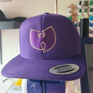 Wu Tang Hat in Purple and Gold